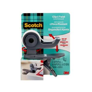 Scotch Desktop Tape Dispenser C19-CLIP-SR