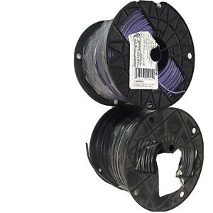 Purple And Black 12 AWG Strand Copper Wire 2 Pack