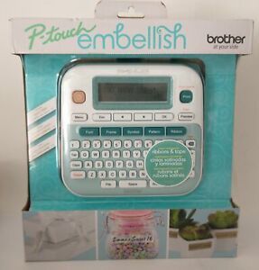Brother P-touch Embellish Ribbon &amp; Tape Printer PT-D215e