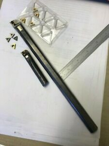 (2) CARBOLOY BORING BARS WITH (10) INSERTS