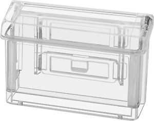 Business Card Display Case Real Estate Holder Car Mount Window Agent Plastic UV