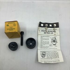 Greenlee No. 730 1 3/8”  Round Radio Chassis Punch  34.9MM 500-2420.5