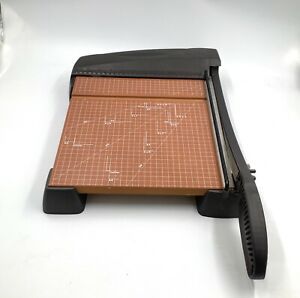 Xacto Paper Cutter  12&#034; Heavy Duty Wood Based Trimmer Model 26312