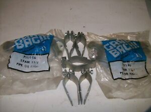Unistrut conduit pipe clamps straps - 1-1/2&#034;  P1115EG -15 clamps w/bolts