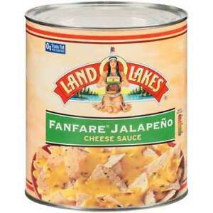 LAND O LAKES 39175 Land O Lakes Fanfare Jalapeno Cheese Sauce #10 Can, PK6