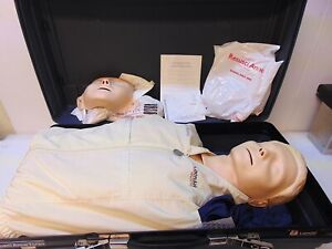 Laerdal Resusci Anne Torso CPR Medical Manikin Training In Case ~ S5977