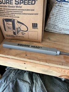 Wyco concrete bribrater head