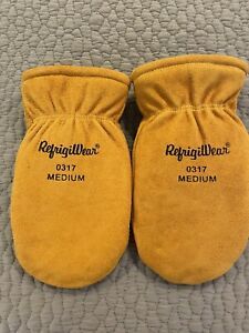 Refrigiwear 0317Rgldxlg Cold Protection Mitt Gloves, Fleece Lining, M