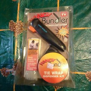 Handy Bundler The Quick &amp; Easy Fastener Tie Wrap Dispenser Kit w/damaged pkg