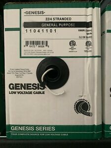 Genesis Honeywell 11041101 General Purpose Low Voltage Cable 22/4  1000 ft