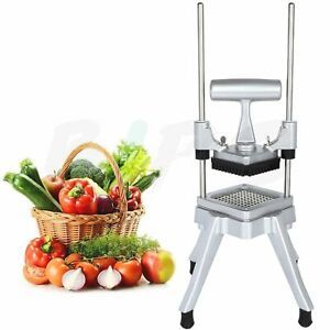 Commercial French Fry Cutter Vegetable Chopper 1/4&#034; 3/8&#034; Food Slicer