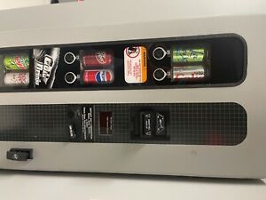 soda can vending machine ; everything works, ice cold, dollar changer included