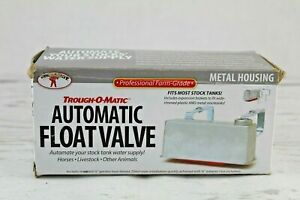 Trough-O-Matic Water Tank Float Valve Controlled Watering for Stock Tank Unused