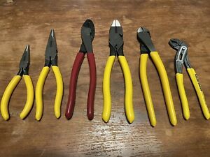 Klein Lineman&#039;s Tools - Assorted Set Klein Tools D213-9NECR 1005 Crimpers D203-8