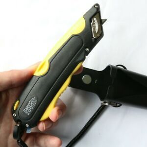 Safety Box Cutter with Holster &amp; Lanyard | Easycut Yellow 2000N Series