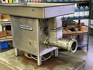 Hobart 4732A Commercial Meat Grinder, #32, 200 V, 3 Phase, 3HP