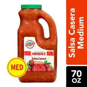 Herdez Salsa Casera, Medium, 70 Ounce