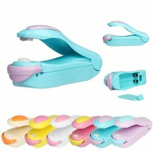 Color: Yellow 2pcs - Mini Sealing Machine Small Hand Pressure Heat Sealing mach