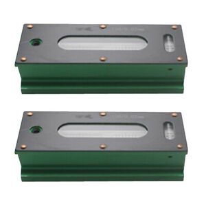 2x Carbon Steel Precision Bar Level Measuring Tool 0.02mm, Easy to Use 100mm