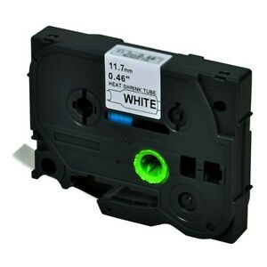 Label Tapes Heat Shrinkable Machines Accessories White+Black Practical