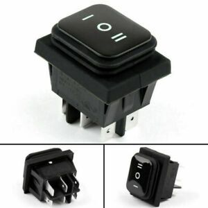 RLEIL RL2-203M Waterproof IP65 Car Rocker Switch 6Pin ON-Off-ON 125/250VAC CA