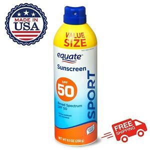 Equate SPF 50 sunscreen spray