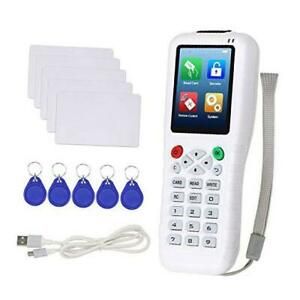 Full Decode RFID Copier NFC Card Reader Writer Duplicator Cloner 125KHz 13.56