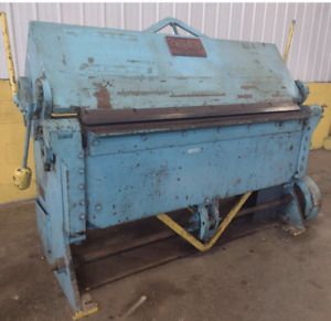 72&#034; X 10 GA CHICAGO MODEL #PC-166 POWERED APRON BRAKE: YBM #14967