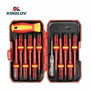 KINDLOV Screwdriver Set Insulated 13 In 1 Parafusadeira Precision Multi Torx Phi