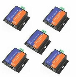 5PCS USR-TCP232-304 Serial RS485 to TCP/IP Ethernet Server Converter Module with