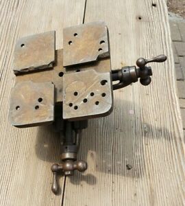 Vintage Mastercraft Tools 6 x 6  Cross Slide Milling Drilling Table