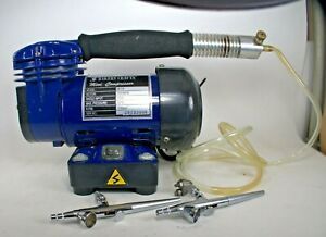 Bakery Crafts AB-C4 Mini Compressor for Decorating with 2 Airbrush Gun &amp; Hoses