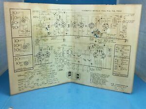 VOICE OF MUSIC 714 710 A 711 750 ORIGINAL SCHEMATIC