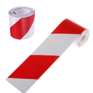 Reflective Tape High Vis Stripe Safety Tape High Viz Tape Red White Warning Tape