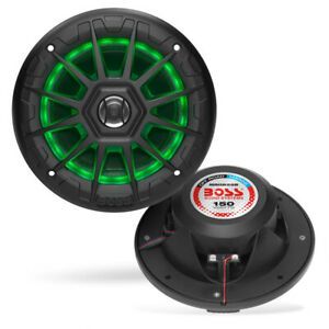 Marine Boat 2-way Speakers Weather Proof Full Range 5.25 Inches By Boss Audio