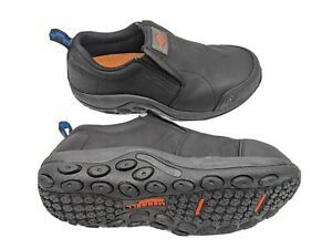 Merrell Mens Steel Toe J15791W Black Slip On Low Top Work Shoes Size 7.5W