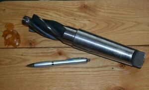 Drill bit, Core, HSS,1.57&#034;, #5 Morse Taper, UTD, fresh re-sharp