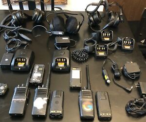 2MOTOROLA XPR7350E (AAH56RDC9WA1AN)+1Motorola6350!4 HDHeadsets Tons of extras!!!