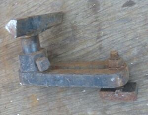 Vintage Lathe Banjo Tool Steady Rest Suit Small Metal Wood Lathe 4 1/4 Inches