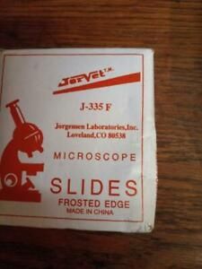 JorVet J-335F Microscope Slides