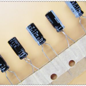 50Pcs ELNA RJH series 12uF/63V electrolytic capacitor replace 10uF/63V 5X11mm