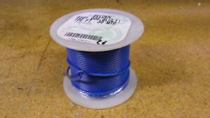 BELDON 8501 006 18 AWG PVC HOOK-UP WIRE BLUE 90&#039; + LENGTH