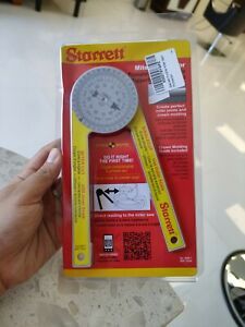 New Starrett Pro Site Series Miter Saw Protractor 505P-7