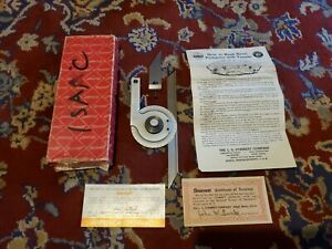 Starrett Universal Bevel Protractor - C364A 7&#034; Blade - w Acute Angle Attachment