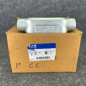 Pack of 10 Cooper Crouse-Hinds C100M 27 Form 5 1-Inch Conduit Body