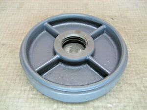7&#034; ROUND SURFACE PLATE TABLE 1 3/4-5 TPI  ATTACHMENT PART MACHINIST JEWELRY TOOL