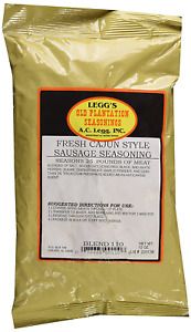 A.C. Legg Fresh Cajun Style Sausage Seasoning