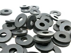 Vintage Auto &amp; Marine  3/8&#034; ID Oil Resistant Rubber Washers  3/4 OD  1/8&#034; Thick