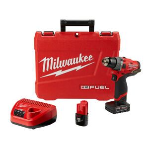 Milwaukee 2504-22 M12 FUEL 1/2&#034; Hammer Drill Kit