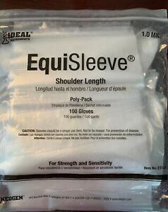 Item for sale: EquiSleeve 1.0 MIL/100 Ct. - Shoulder Length Gloves